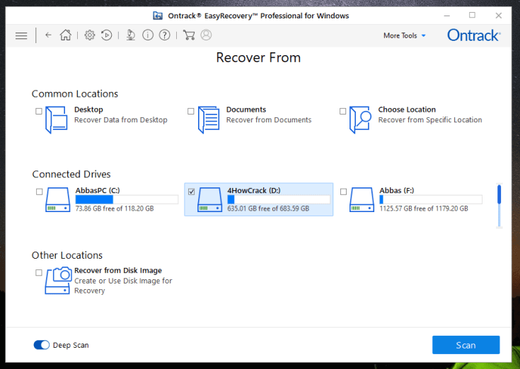 Ontrack EasyRecovery Professional 14.0.0.4 with Crack