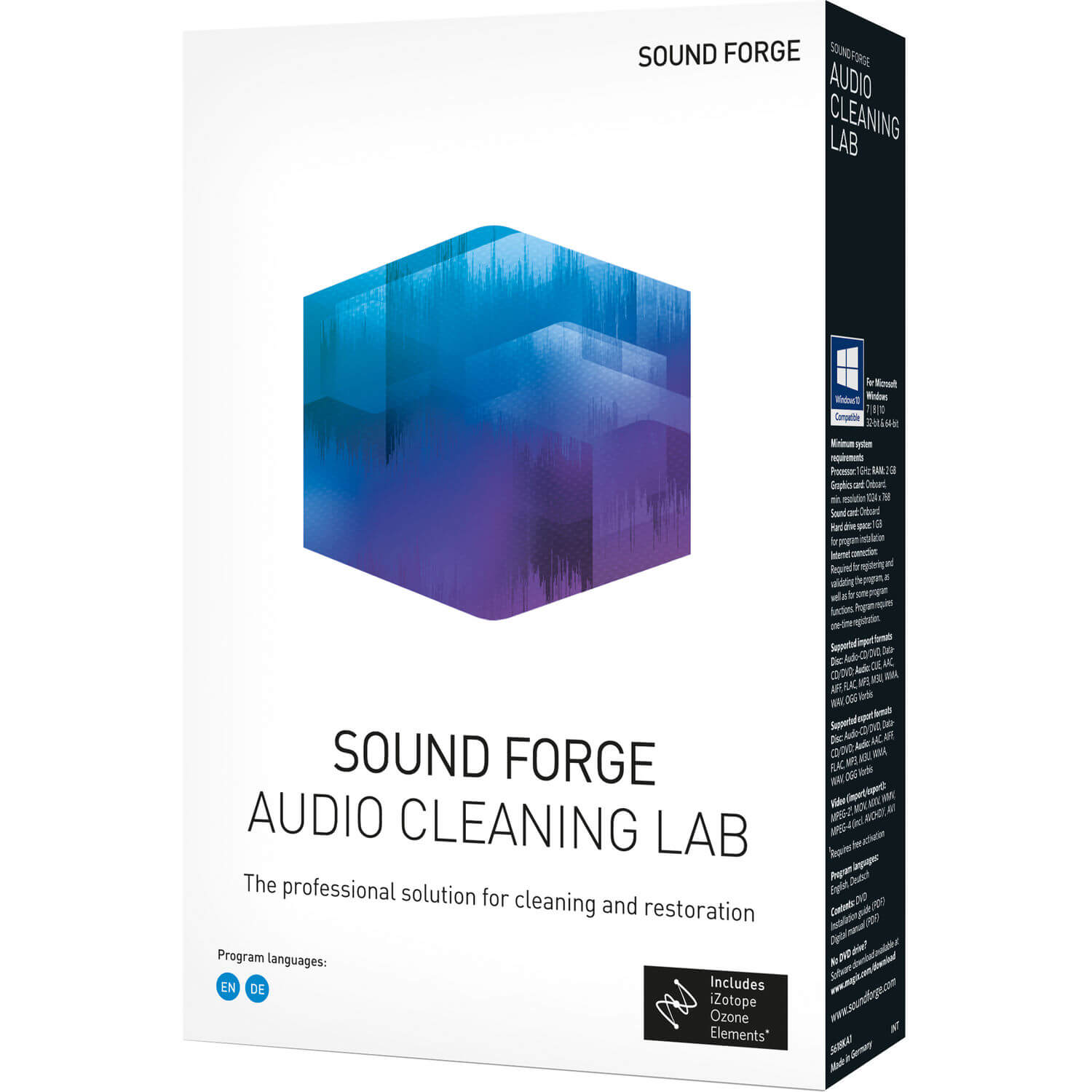 MAGIX SOUND FORGE Audio Cleaning Lab crack